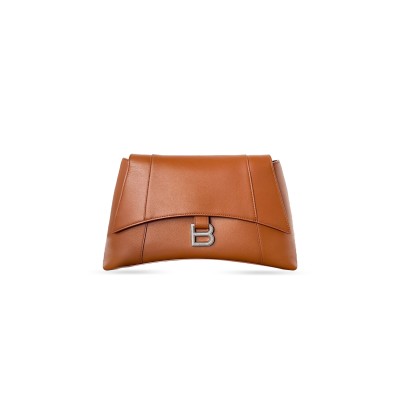 BALENCIAGA WOMEN'S DOWN TOWN BAG IN CARAMEL 7364732AFBZ1000 (30*17.3*9.9cm)